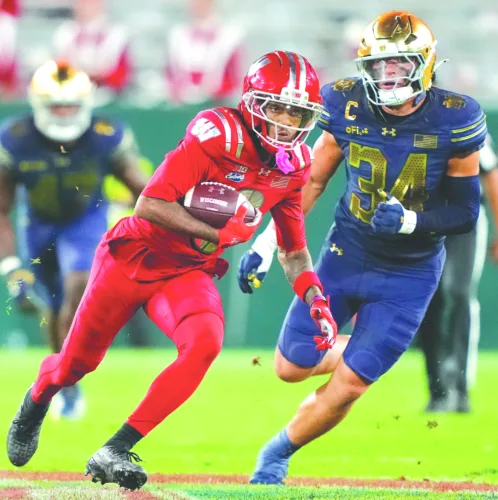 Irish overcome slow start to dump Badgers